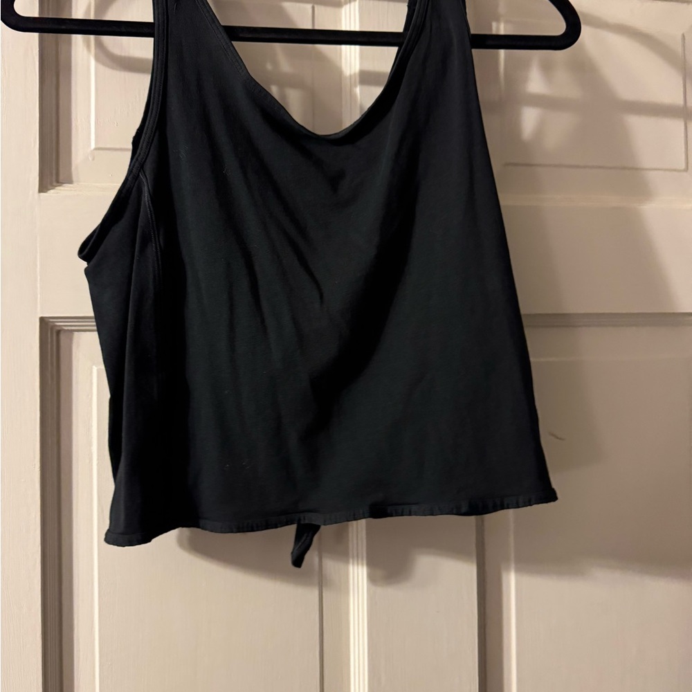 Lululemon Black Tie Tank Top